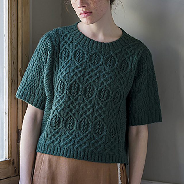 p.96 Diamond Pattern Pullover