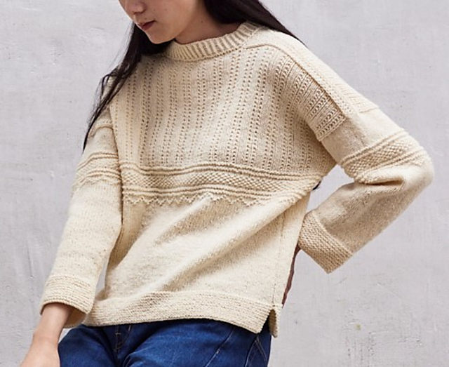 #14 Guernsey Pattern Sweater