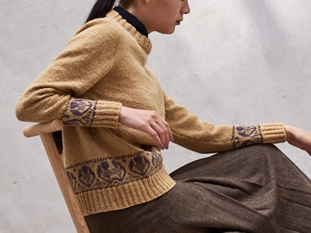 #11 Top-down Pullover