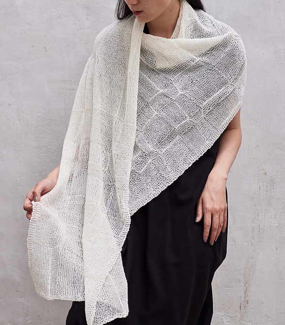 #17 Block Pattern Shawl