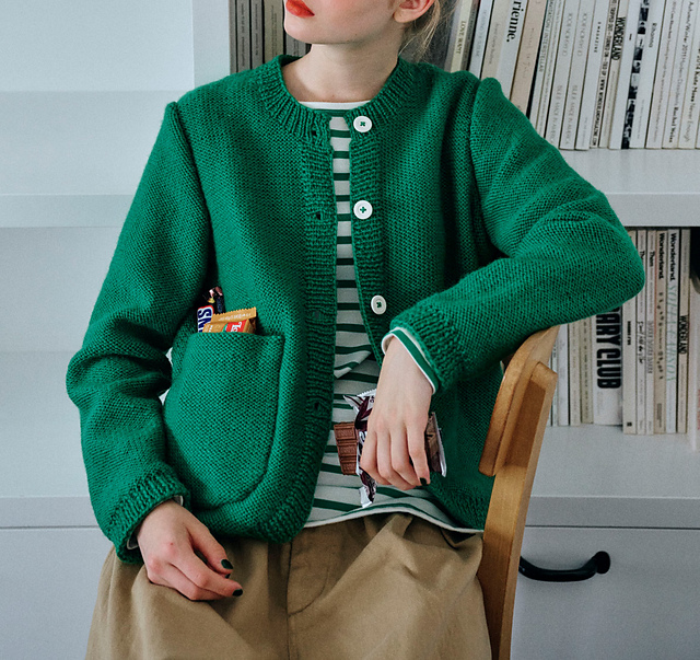 OVERSIZED PATCH POCKET CARDIGAN MOONLIT MUSINGS