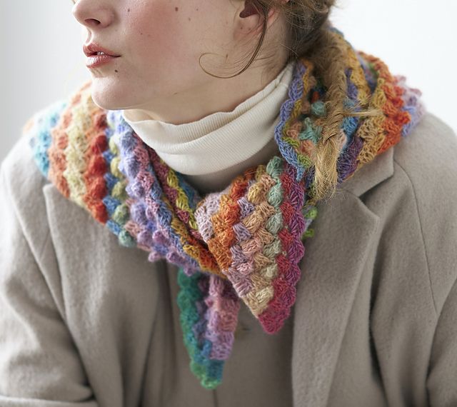 Y Triangle Shawl