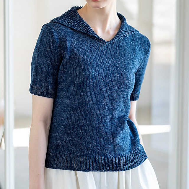 Sailor-Collar Cable Knit Pullover Sサイズ Japanese Lolita Uniform Sailor Collar Kawaii Cute Sweaters Soft