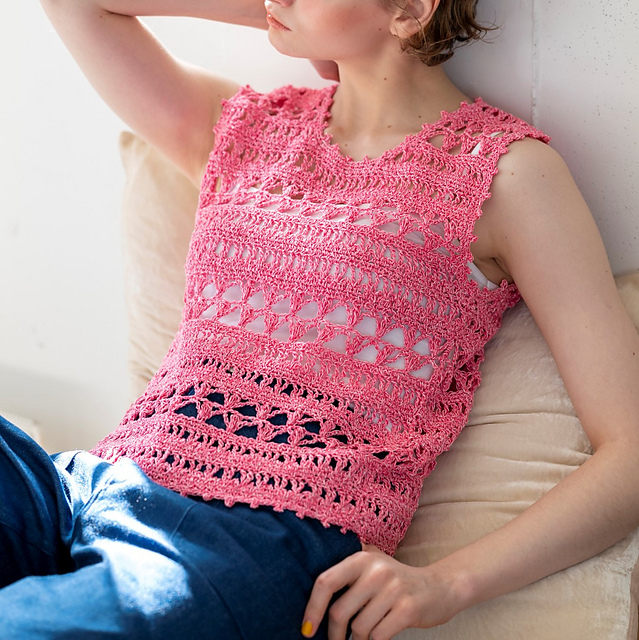 U Crochet Vest