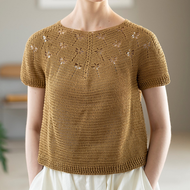 W Dragonfly Pullover