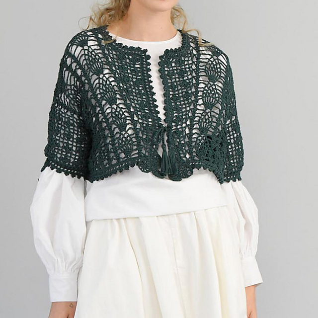 p.87 Green Pineapple Bolero