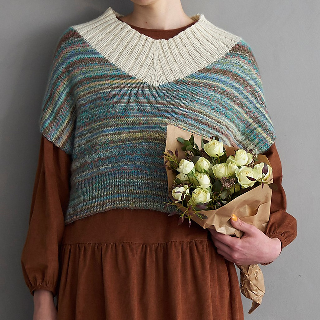 A Two-tone Color Vest