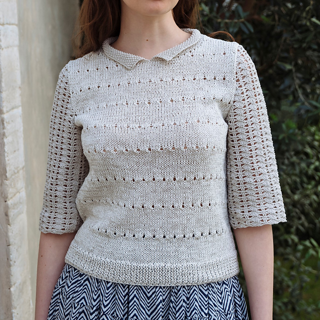 #03 Knitted Blouse