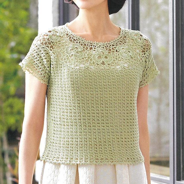 #24 Shamrock Yoke Pullover