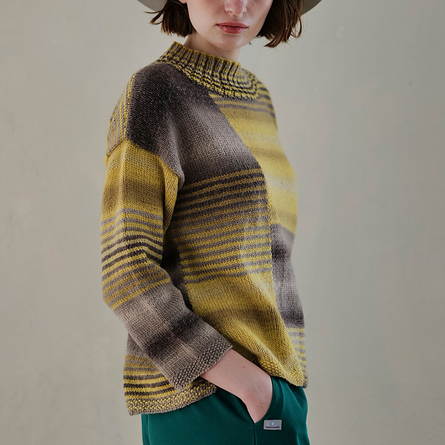 p.49 Striped Pullover
