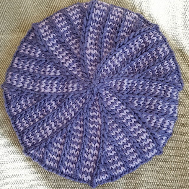 Striped Pinwheel Potholder