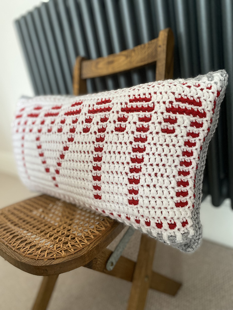 Candy Cane Cushion