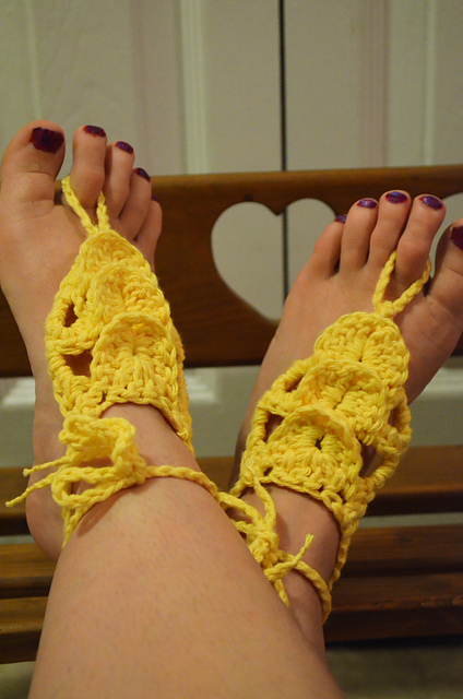 Crocced Up Barefoot Sandals