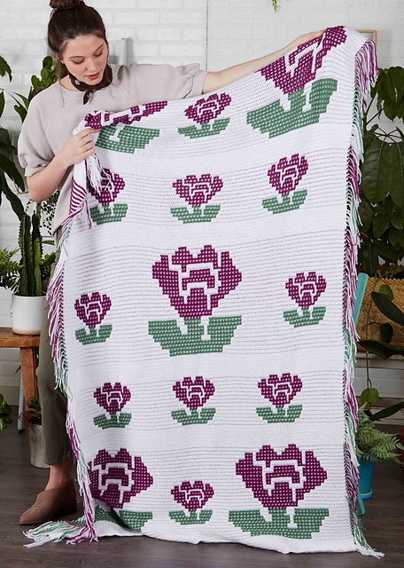 In the Garden Throw