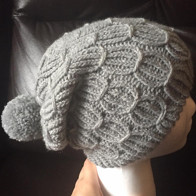 Grey Heater Hat