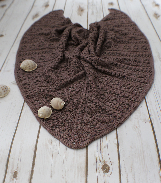 Dusty Rose Shawl