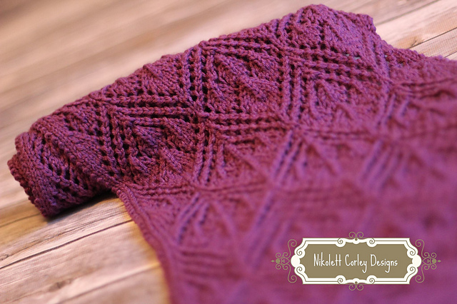 Grape Jelly Scarf