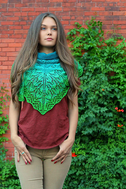 Ravinala Shawl