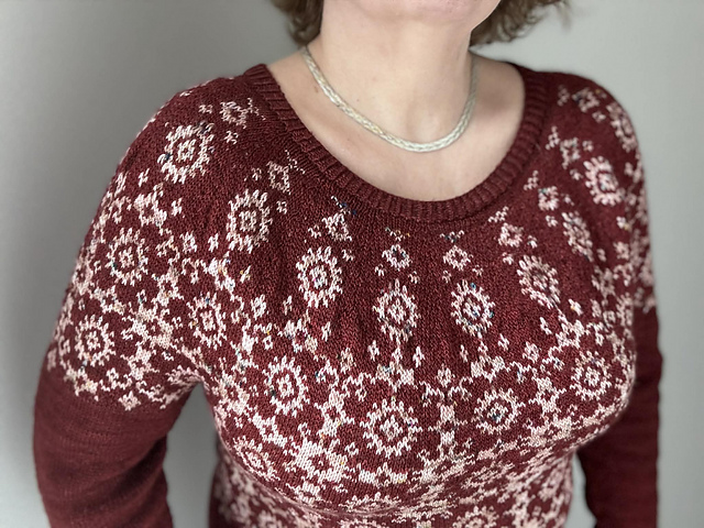 Lace Illusion Pullover