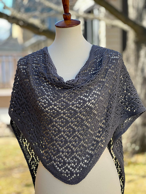 Whispering Wind Shawl