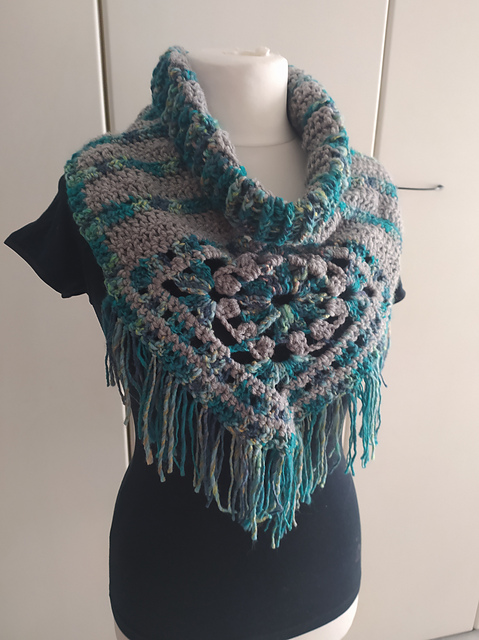 Sciarpa Scialli Uncinetto Con Schemi Scialle Uncinetto Schema All