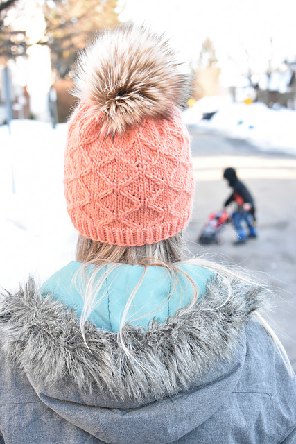Arabesque Knit Hat