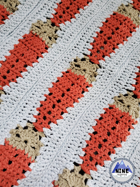 24 Carrot Baby Blanket