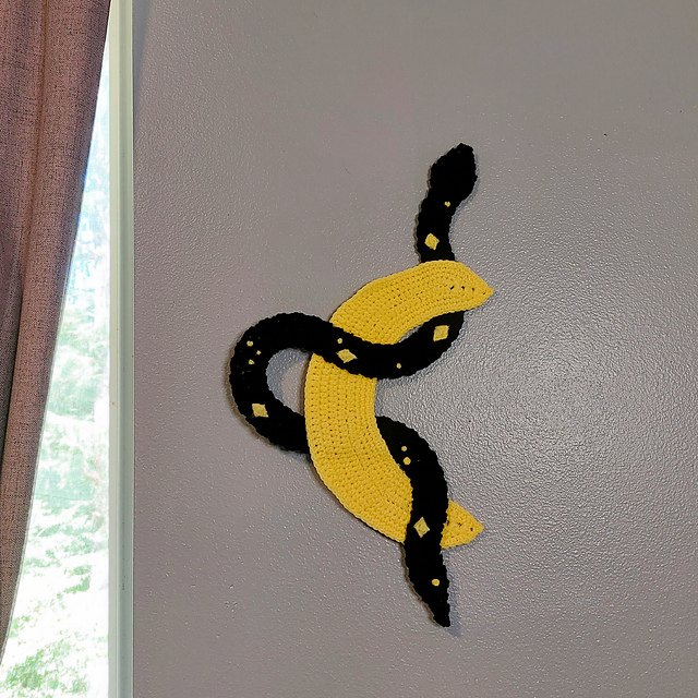 Lunar Serpent Wall Hanging