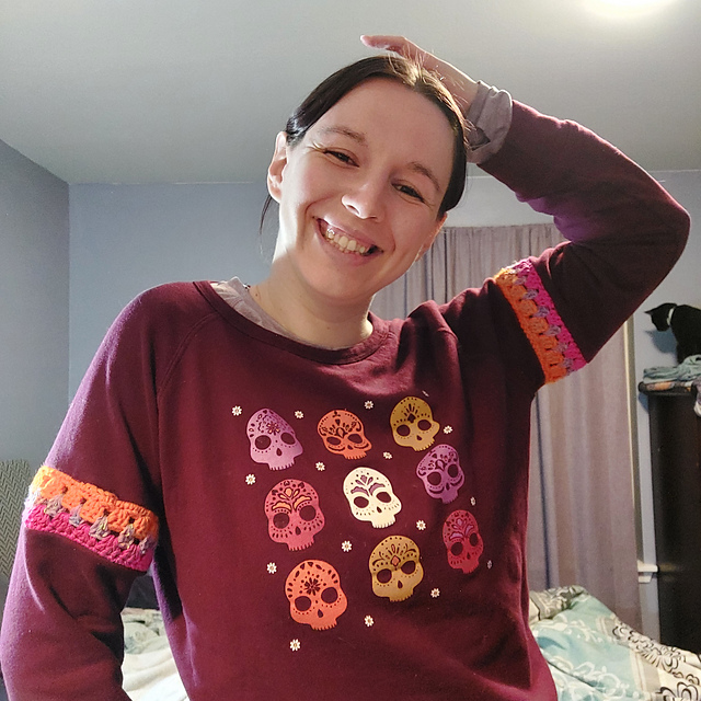 Granny Stitch Sleeve Extenders