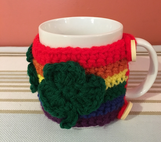 Shamrock Mug Cozy