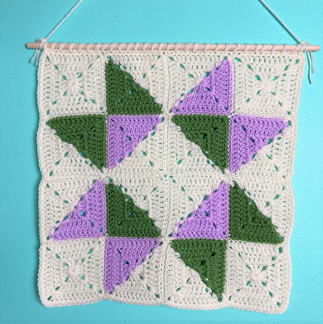 Ribbon Star Wall Hanging
