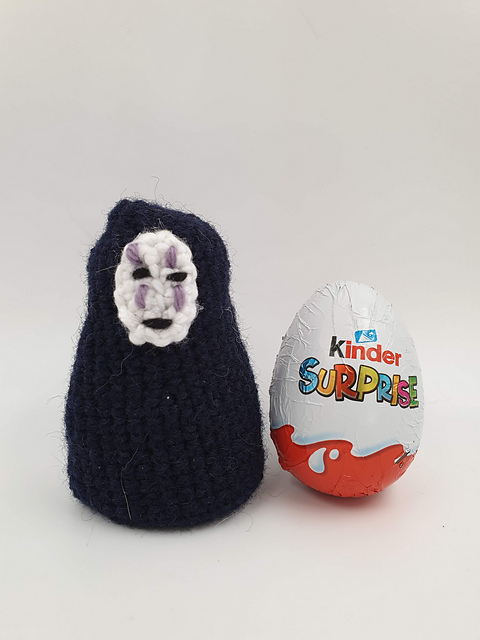 No Face (Kaonashi) Studio Ghibli Inspired Egg Cosy