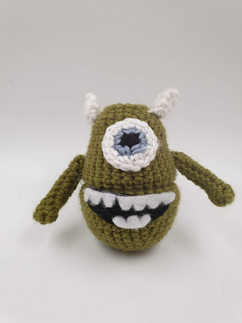 Monsters Inc Inspired Mike Egg Cosy