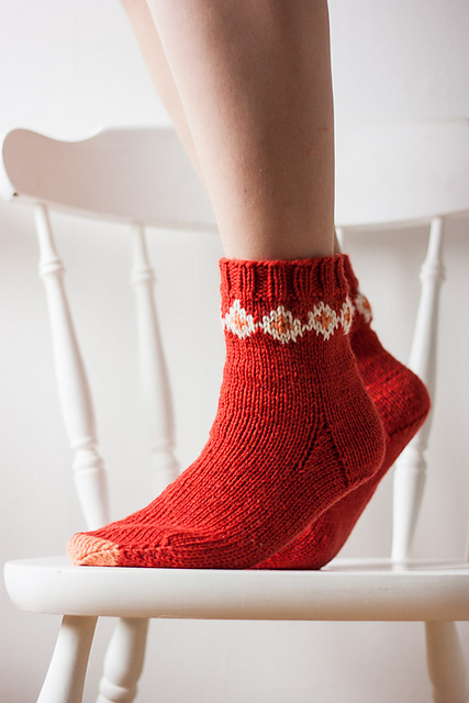 Zinnia Socks