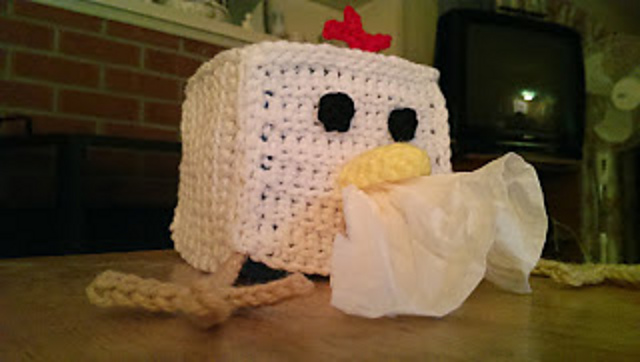 Chicken Tissue Box Cover