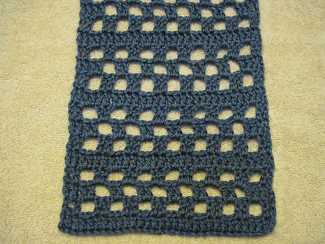 NoGrinch's Double Crochet Scarf
