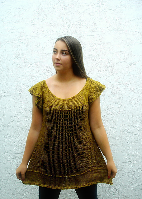 Flying Trapeze Lace Tunic