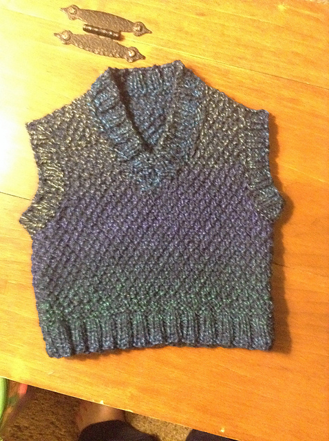 Design E - Textured Pullover and Tank/Vest