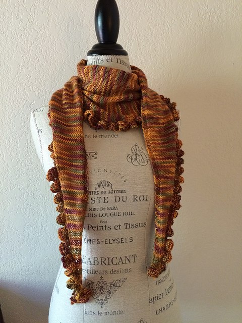 Katy Ruffle Edge Scarf
