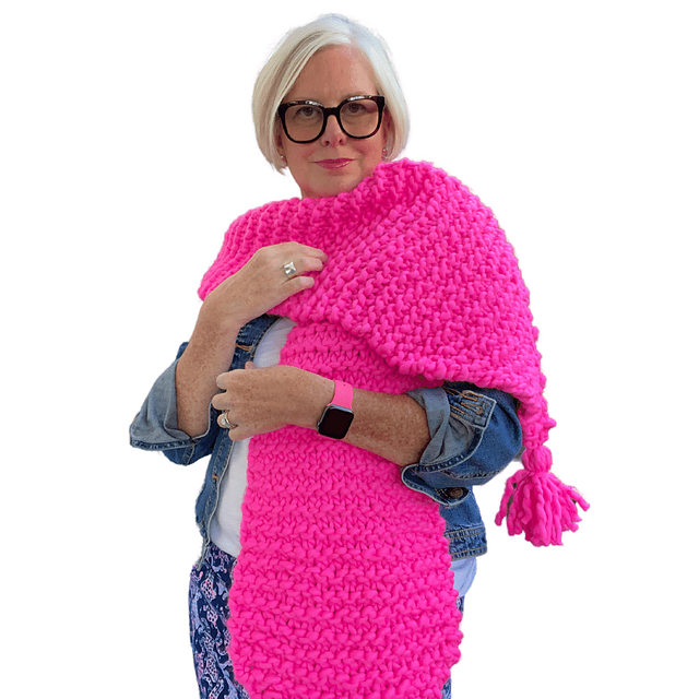 Warp Speed Shawl
