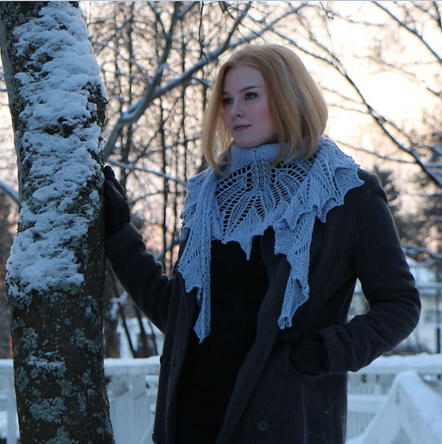 Winter Day Shawl