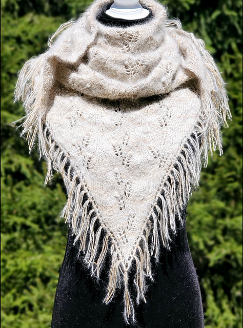 Wind Blown Fields Shawl