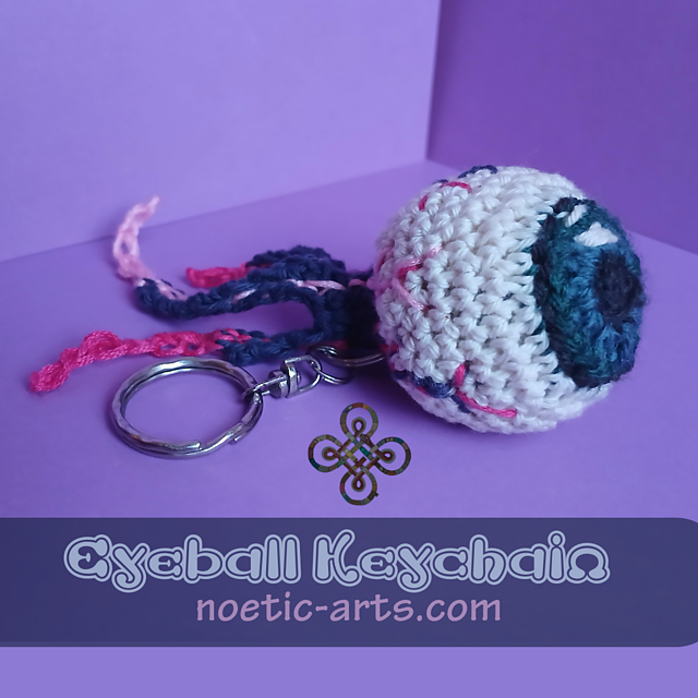 Eyeball Keychain