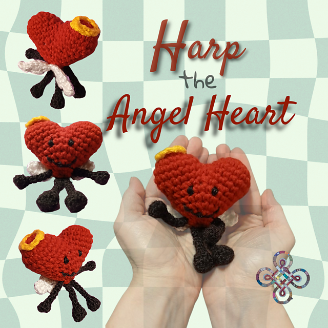 Harp the Heart Angel