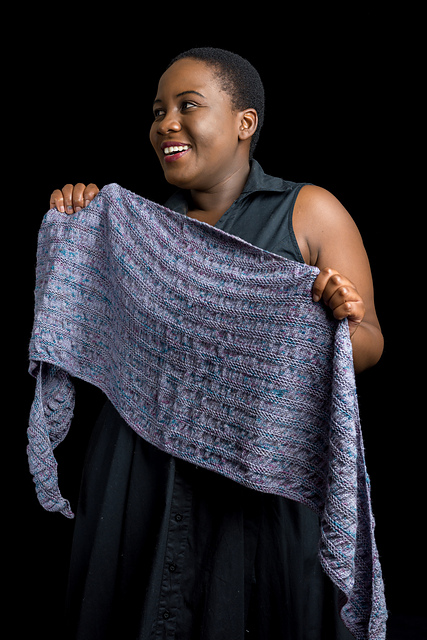 Ruched Shawl - Light