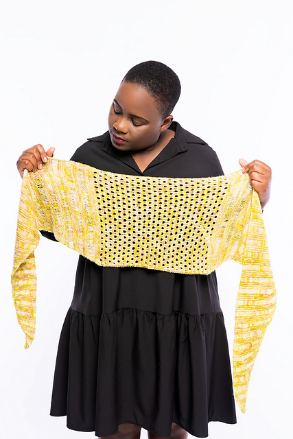 Lemon Sorbet Shawl
