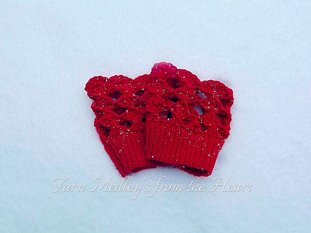 Dancing Ribbons Boot Cuffs