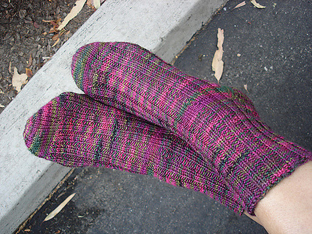 Simple Sock in Three Sizes