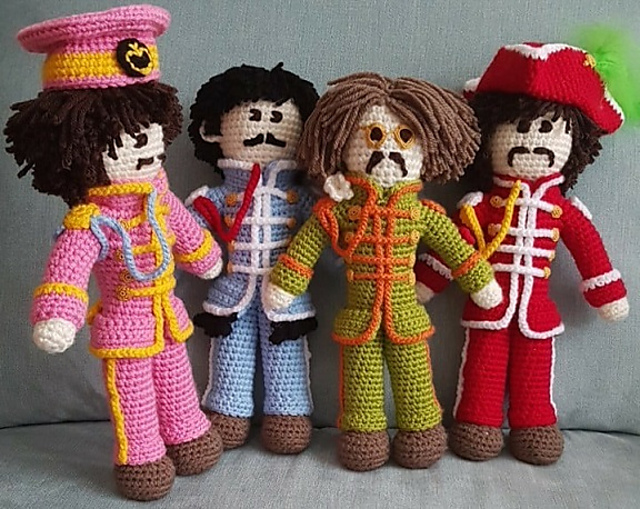Ravelry: Beatles Dolls pattern by Jo McCormack