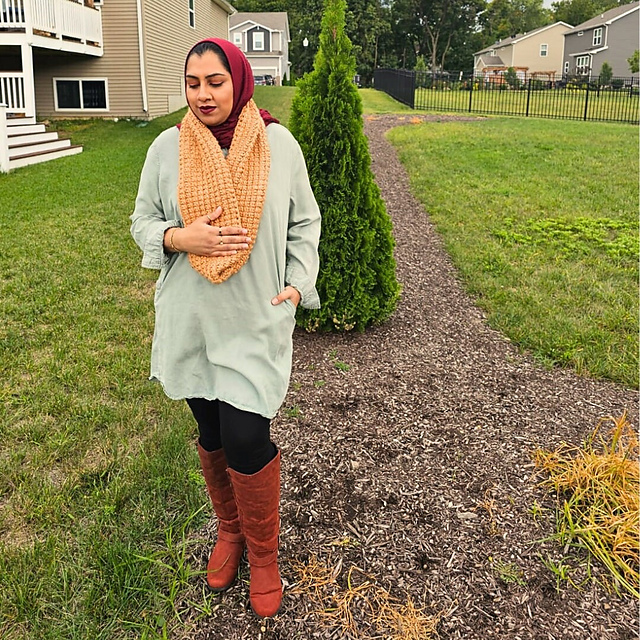 Autumn Embers Scarf